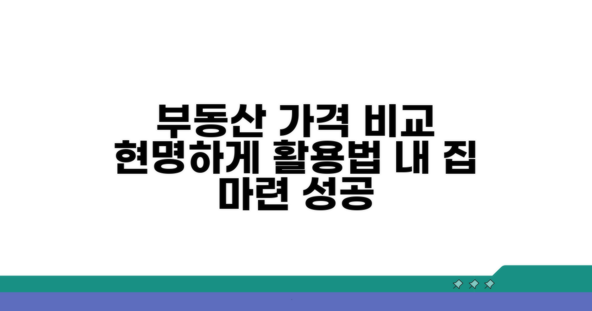 부동산 가격 비교사이트 활용법