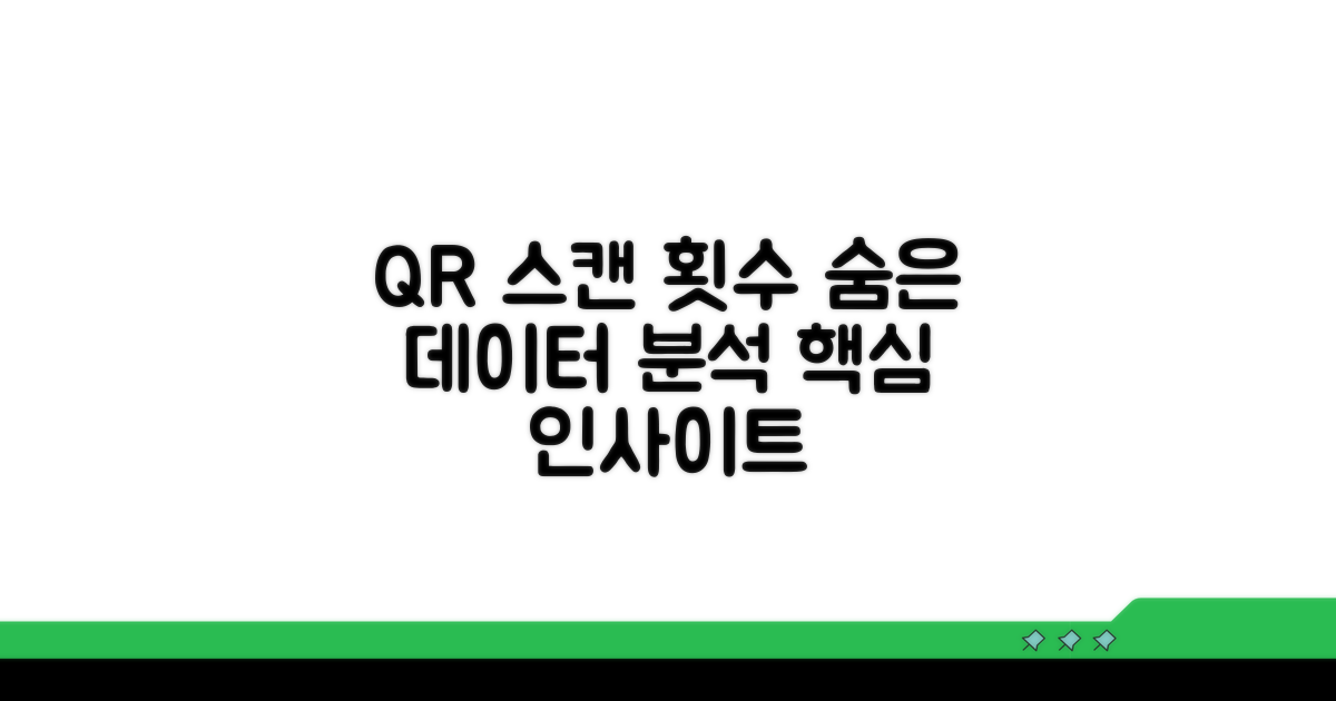 QR 스캔 횟수, 숨은 데이터 분석