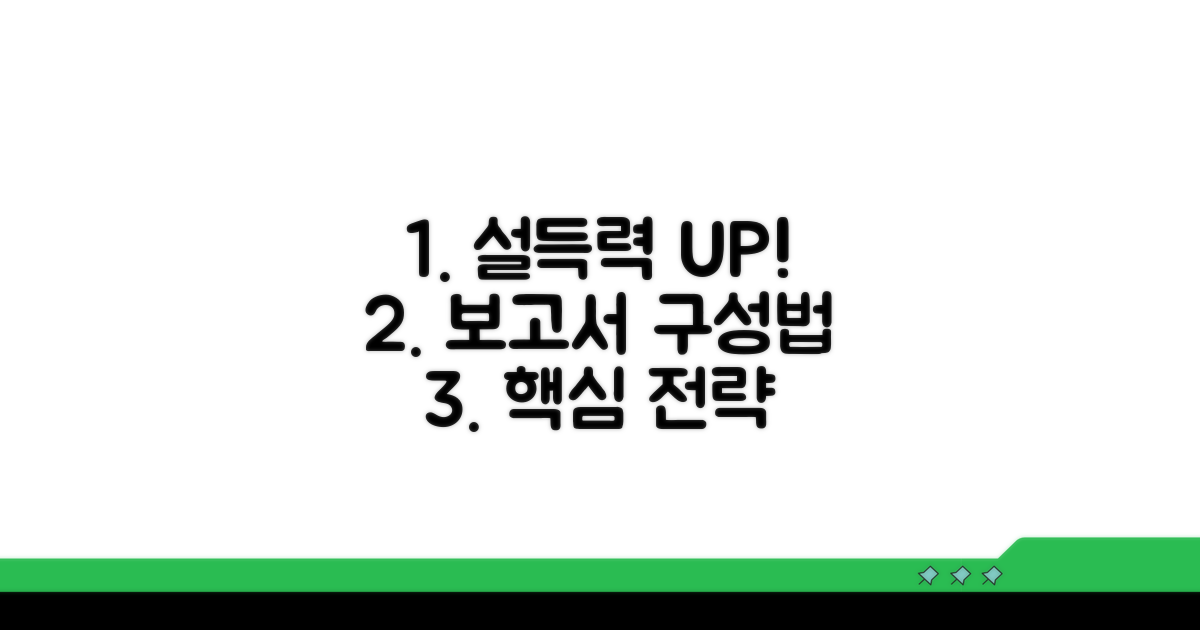 설득력 높이는 보고서 구성법