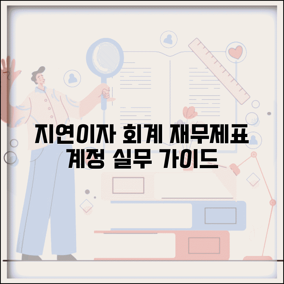 지연이자 회계처리 방법 | 기업 재무제표 반영 시 계정 선택