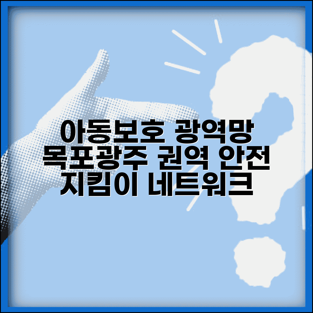 전남 서부권 아동보호전문기관 광역 | 목포 광주 권역 아동보호 서비스 네트워크 구축