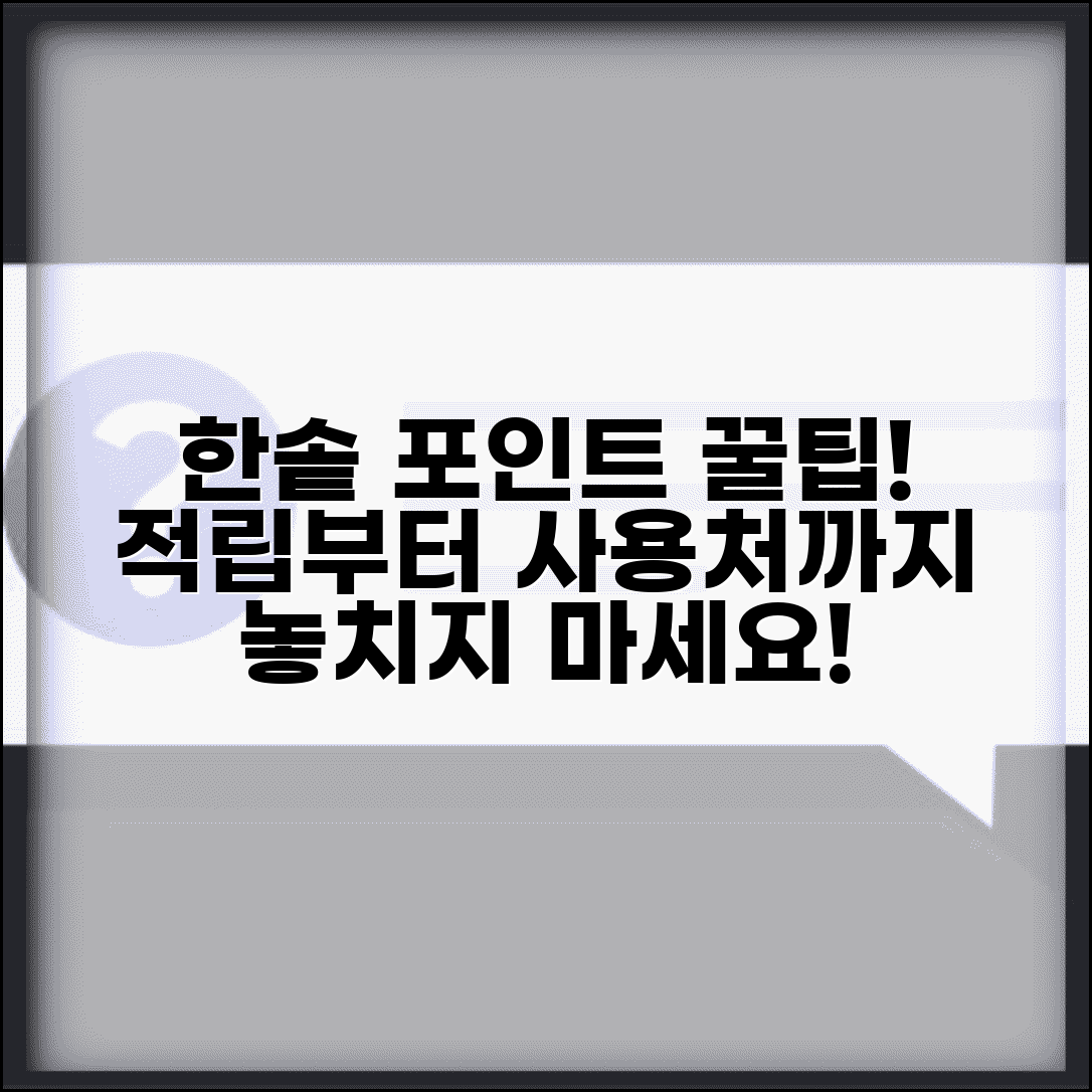 한솥도시락 포인트 적립 방법 | 주문 시 혜택, 쌓는 꿀팁, 사용처 총정리