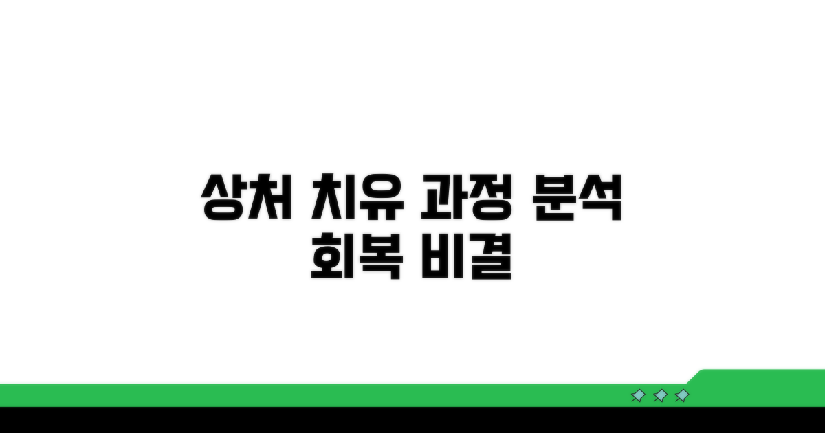 상처 치유 과정 상세 분석