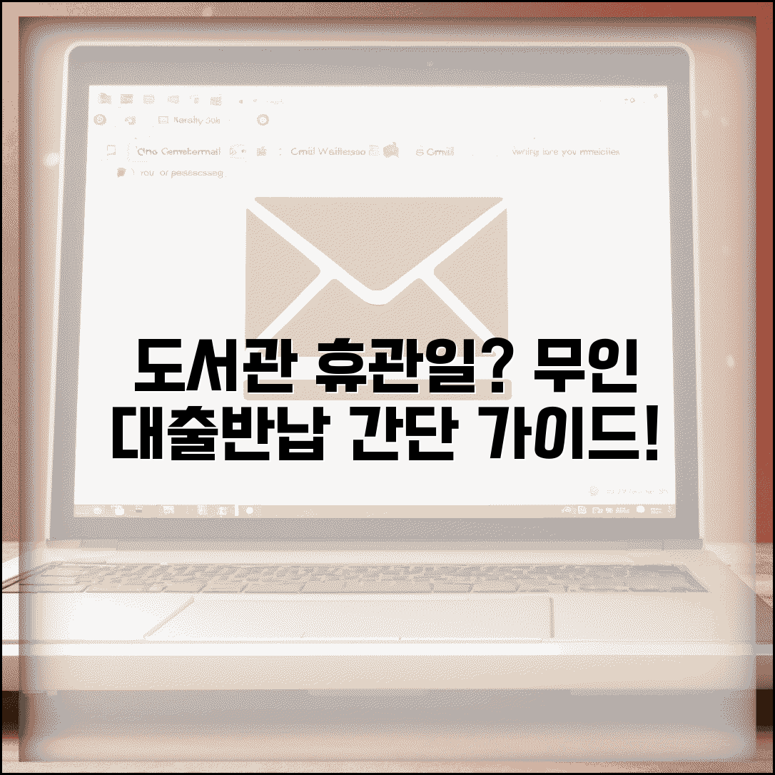 도서관 휴관일 자료 대출/반납 방법 | 무인 서비스 이용 가이드, 신청 절차 및 꿀팁 총정리