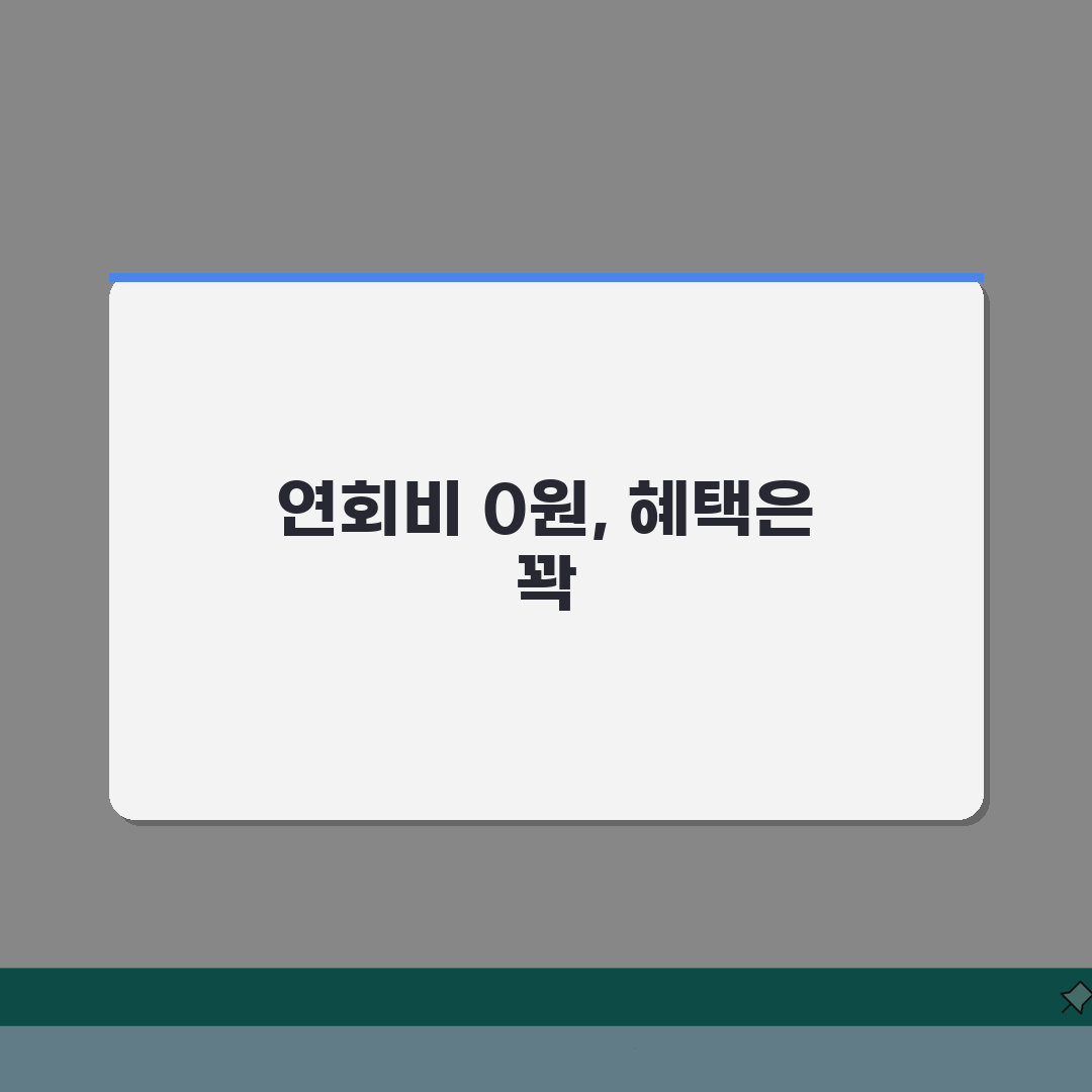연회비 없는 신용카드 추천: 평생 무료 신용카드 실적 조건 없는 TOP 5